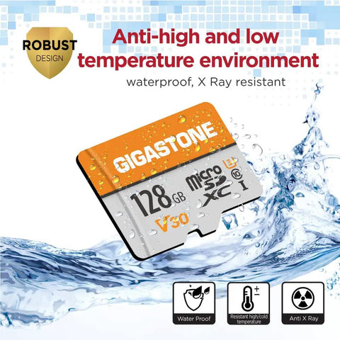 128GB Micro SD Card 2 Pack A1 V30 4K Video Ready Memory Card UHS I Class 10 With 95MBps Read And 40MBps Write MicroSDXC