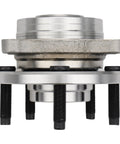 Front And Rear Wheel Hub And Bearing Assembly For Ford Edge Flex Taurus Police Interceptor Sedan Lincoln MKS MKT MKX 2WD And AWD Models Pair Bolt On Easy Install Heavy Duty OE Replacement Direct Fit side view