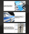 Close-up of the sensor on the Straight Up Efficient 110V Quick Setup Automatic Desktop Conveyor Bottle Labeler Pro with Smart Touch Screen Display.