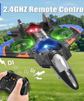 Dope 360 Degree Flip Foam RC Plane With One Key Takeoff Landing Altitude Hold Headless Mode And Three Speed Options.