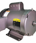 General Purpose AC Motor L3605 Single Phase 2HP 184 Frame TEFC Enclosure Heavy Duty Ball Bearings Ideal For Compressors Pumps Fans Farm Equipment Conveyors And More 1725 RPM 60Hz 115 230V, side view