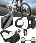 Assioma Pro RL-1 Left-Side Power Meter For Look Keo Compatible Pedals displayed with cyclometer and Wearable4U PowerBank
