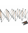 Portable Folding Workbench for Garage and Shop, Heavy Duty 6000lb Capacity, 4x8 ft Work Surface, 36 Inch High Collapsible Table frame