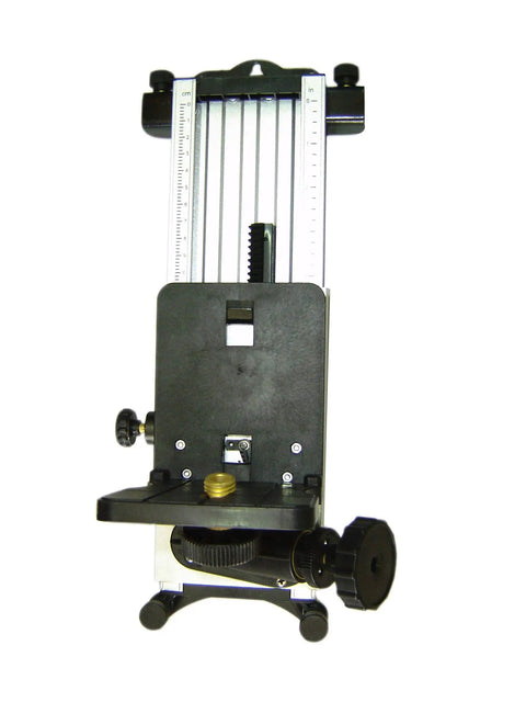 Multi Function Mount for Rotary Lasers With Five Eighths Inch Screw, Pro Grade Silver Mount For Wall Or Track Install, Heavy Duty Construction, One Mount, Ideal Laser Level Accessory For Job Sites