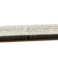 Top Shelf 18 Inch Professional Floor Brush With Soft Silver Flagged Polystyrene Bristles For Smooth Hardwood Cleanup And Knockout Fine Dust Control Lightweight Wood Block Base