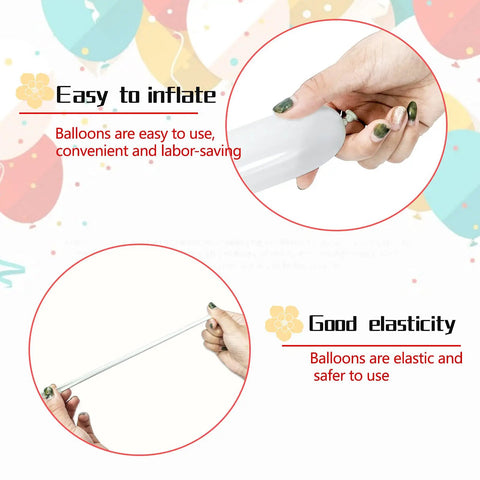100 Pcs Clear Long Latex Model Balloons No Fuss Twisting Surface Prime Grade Heavy Duty Rubber For Kids Party Carnival Decor And Big Time Sculpture Art Projects showcasing easy inflation and elasticity.