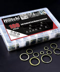 Heavy Duty Dowty Bonded Seal Washer Set For Metric M6 To M24 180-Piece Oil Seal Washer Assortment Kit displayed in case
