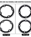 Narrow Wide Chainring For Mountain Bikes Single Chainring 32T 34T 36T 38T 104mm BCD Carbon Steel Black Lightweight And Durable New and Old Models
