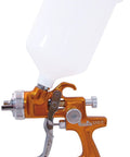 Heavy Duty Forged Spray Gun With 1.3 Mm Tip And Stainless Needle Featuring Air Curtain Design offers precision for automotive applications.