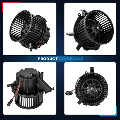 Front HVAC Heater Blower Motor Fan For Audi A4 A5 Q5 S4 S5 Quattro Hassle Free Climate Control Assembly Crisp Cabin Airflow 2008 To 2016.