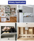 Two Pack Brass Lid Support Hinges For Cabinets 3 By 2 Inch Gold Tone Lid Stay Hinges with widely applied home cabinets.
