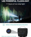 Person using Portable Gym Lighting For Posing And Outdoor Use Your Go To Magnetic Rechargeable Work Light With 180 Degree Rotation Foldable Camping Lamp With Hang Hook Handy Handheld LED Flashlight For Camping And Hiking in forest