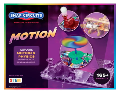 Motion Electronics Discovery Kit For Kids Build Dozens Of Safe, Fun Circuit Toys With Easy Projects That Teach Basic Electricity