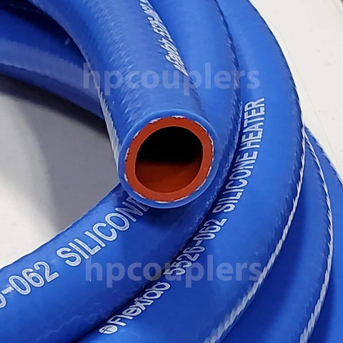 Blue Silicone Heater Hose 1.25 Inch Inner Diameter Reinforced Flexible High Temperature Range -65F To 350F on looped display