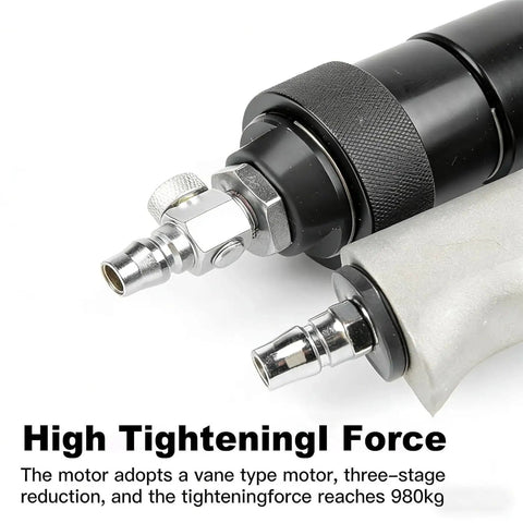 Kickass Heavy Duty Pneumatic Steel Strapping Tool With Smooth Action Tensioner And Rapid Release Cutter Pro Level connectors and mechanism detail