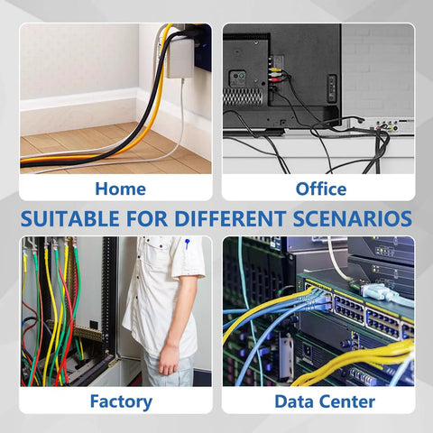 Different scenarios showcasing Heavy Duty Wall Mount Cable Support Clamps 100 Pack Galvanized Steel Electrical Brackets.