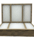 Heavy Duty Fiberglass Furnace Filter 16x25x1 With Double Strut GDS Series Made In USA Air Filter Box of 6 stack view