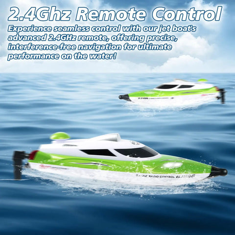 High Speed Remote Control Boat For Adults And Kids Aged Eight To Thirteen 35 Plus KPH with 180 Degree Flip on water