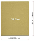 Workhorse 52 Sheet Aluminum Oxide Sandpaper Variety Pack Quarter Sheet Sandpaper For Wood And Metal Wet Dry Sanding 4.5x5.5 Inch