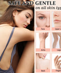 Womens Facial Hair Remover Epilator And Trimmer for lip cheek arm and ear hairs suitable for face upper lid arms legs back fingers