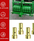 Category 1 Quick Hitch Adapter Kit Beefy With 3 Point Tractor Bushings Easy Mount Conversion TK95029 shown with bushings