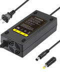 54.6V 2A Fast Charger For 13S Li-ion Battery, Safe Smart Charging For 48V E-Bikes And Scooters, 100-120V Input, 54.6V Output