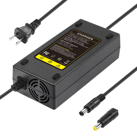 54.6V 2A Fast Charger For 13S Li-ion Battery, Safe Smart Charging For 48V E-Bikes And Scooters, 100-120V Input, 54.6V Output