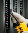 Meter Hanging Kit For Fluke Multimeters Like 50 II 70 III 80 IV And 180 Series Easy Hanger System in use on control panel.