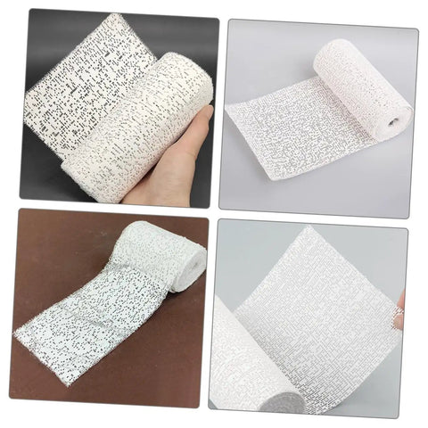 Heavy Duty Pro Grade Patch Kit With Plaster Gauze Strips For Drywall Repair Quick Fix Of Loose Wall Fixtures, DIY Home Projects