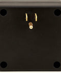 Close-up of the 110V Appliance Auto Shut Off Device With Real Time Text Alerts and Smoke Event Tracking in black.