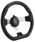 270mm Steering Wheel Steel Kit With 22mm Universal Clamps And 320mm Rack Pinion Adjustable Shaft For 110cc Go Kart Golf Buggy UTVs