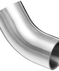 Stainless Steel 304 Sanitary Fitting 45 Degree Polished Weld Long Elbow With Tangent For Smooth Alignment 1 Inch Tube OD