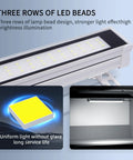 Heavy Duty LED Work Light For CNC Machines And Workshops, Explosion-Proof Garage Lighting, Three-Row LED Tube Lamp, 25W