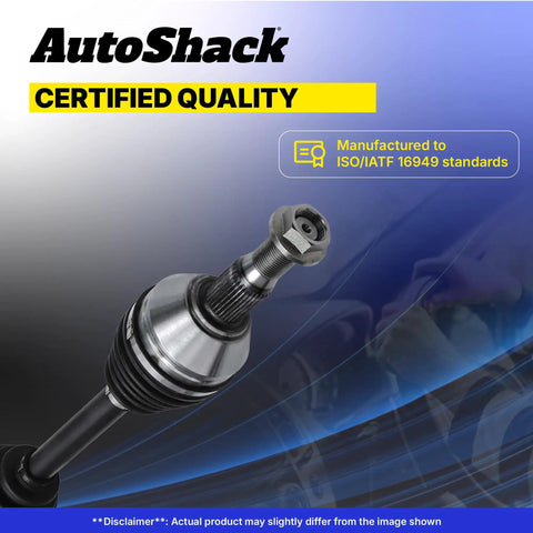 Chevy Malibu Front CV Axle Shaft Assembly Pair For 2016 2017 2018 Malibu And 2018 2019 LaCrosse AWD FWD L4 1.5L 2.5L Includes Driver And Passenger Sides, metal CV axle tip