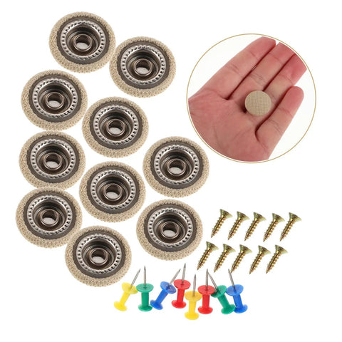 10 Piece Auto Headliner Repair Kit With Rivets Tool For Quick Install On Car Roof Sagging Interior Ceiling Repair Universal Fit