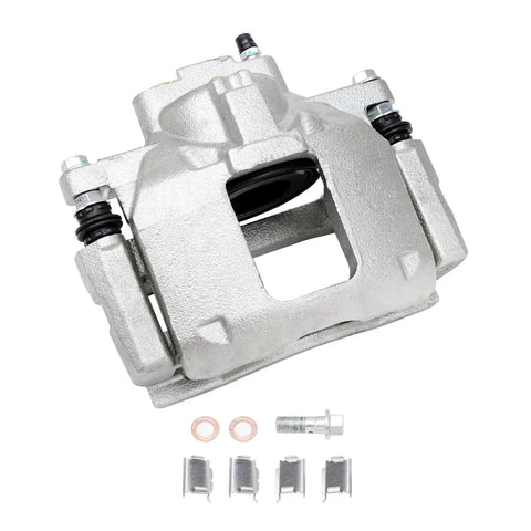 2 Piece Front Brake Caliper Replacement Kit For 2007 To 2018 Jeep Wrangler Liberty And Nitro With Brackets Disc Brake Calipers