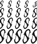 Anti Theft Zipper Pull Clips 20 Pack For Backpacks Luggage Handbags And Purses With Lobster Style Carabiner Clasps And Double Sided Zipper Locks Durable Travel Deterrents For Keys Suitcases And Bags Grab And Go Ready arranged in rows