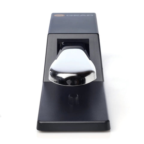 Universal Sustain Pedal With Piano Style Action For MIDI Keyboards And Digital Pianos Heavy Duty Chrome Foot Pedal