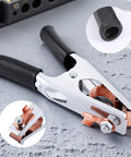Heavy Duty 500A Welding Ground Clamp With Electroplated Copper Earth Clip For Pro Grade Welders And DIY Projects Durable Rubber Handle