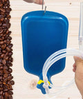 Enema Kit For Home Use With 2L Bag, 5 Ft Silicone Hose, 5 Reusable Tips, Adjustable Water Flow, Multi Size Tips, Easy Cleanse And Colon Detox At Home Set Today blue 2L bag with silicone hose and tip