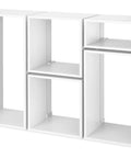 Clip And Cube 5-Piece Organizer System In White For Flexible Storage And Quick Configs, interlocking cubes with ABS clips displayed