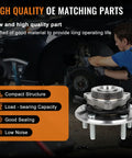 Front Wheel Bearing And Hub Assembly For Ram 1500 2012 2018 And Ram 1500 Classic 2019 2 Piece 5 Lug Hub With ABS Replacement Ready To Install