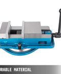 Heavy Duty 6 Inch Milling Vise Bench Clamp With 360 Degree Swivel Base High Precision CNC Vise for Metalworking in rugged iron.
