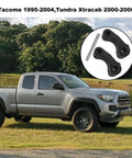Rear Window Latch Hinge Pivot Replacement Kit for Toyota Tacoma First Gen Tundra Xtracab 1995 to 2004 and 2000 to 2006 in black