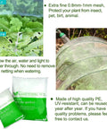 8x12 Ft Garden Netting Fine Mesh Insect Barrier For Plant Protection Pro Grade Mosquito Bird Barrier Mesh for Raised Beds