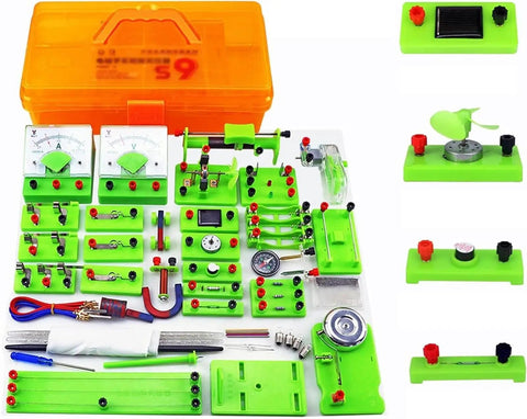 Hands On Electromagnet Lab Kit For Teens 12 Plus Explore Magnetic Field Strength And Distribution Around A Solenoid And Electric Bell