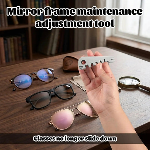 Eyeglass Adjustment Tools Kit For Pro Grade Eyewear Repair With Complete Set For Lens Tightening And Frame Maintenance