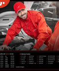 Mechanic with open car hood demonstrating Vapor Canister Purge Solenoid Valve Plug And Play Fit For Chevrolet Camaro and other GM models.
