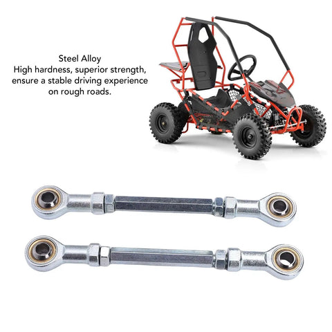 Heavy Duty Steering Tie Rod Kit With 155mm End Joints And Spherical Joints For Go Karts