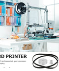 Upgrade Your Machine With This Tough Healeved Aluminum Timing Belt Pulley Kit Featuring 20 And 60 Tooth Synchronous Wheels For Smooth 1:3 Reduction Transmission Efficiency Built Durable For Heavy Duty Model Projects, 3D printer belt kit